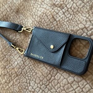 Bandolier Crossbody Phone Case Black